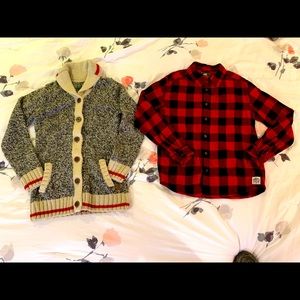 2 Boys ROOTS Shirts